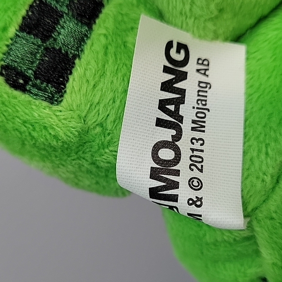 MINECRAFT MOJANG 2013 Plush Creeper - Picture 3 of 5